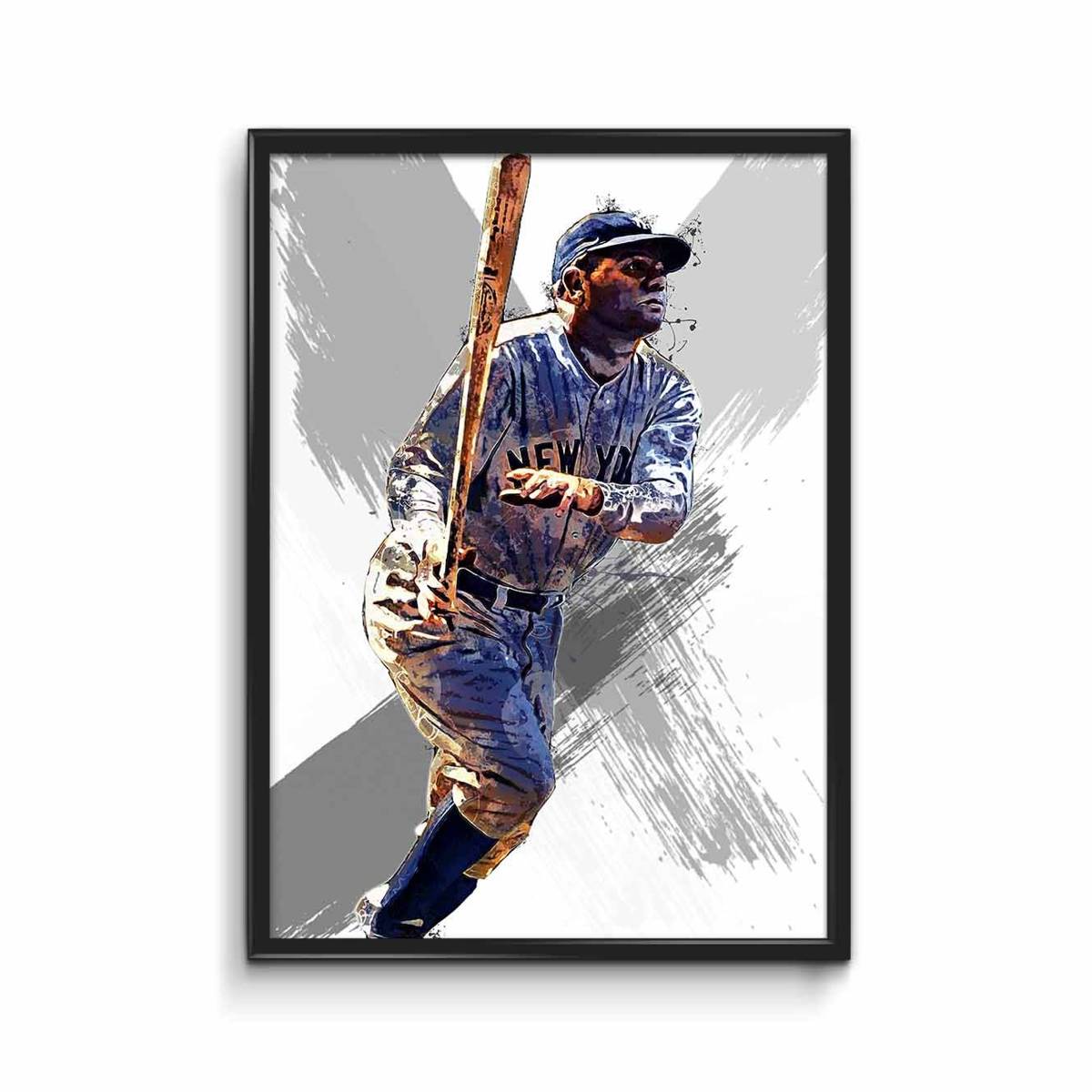 Babe Ruth Print Babe Ruth - Poster | Canvas Wall Art Print