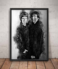 Oasis Print Oasis Noel Gallagher Liam Gallagher Wall Art - Poster | Canvas Wall Art Print