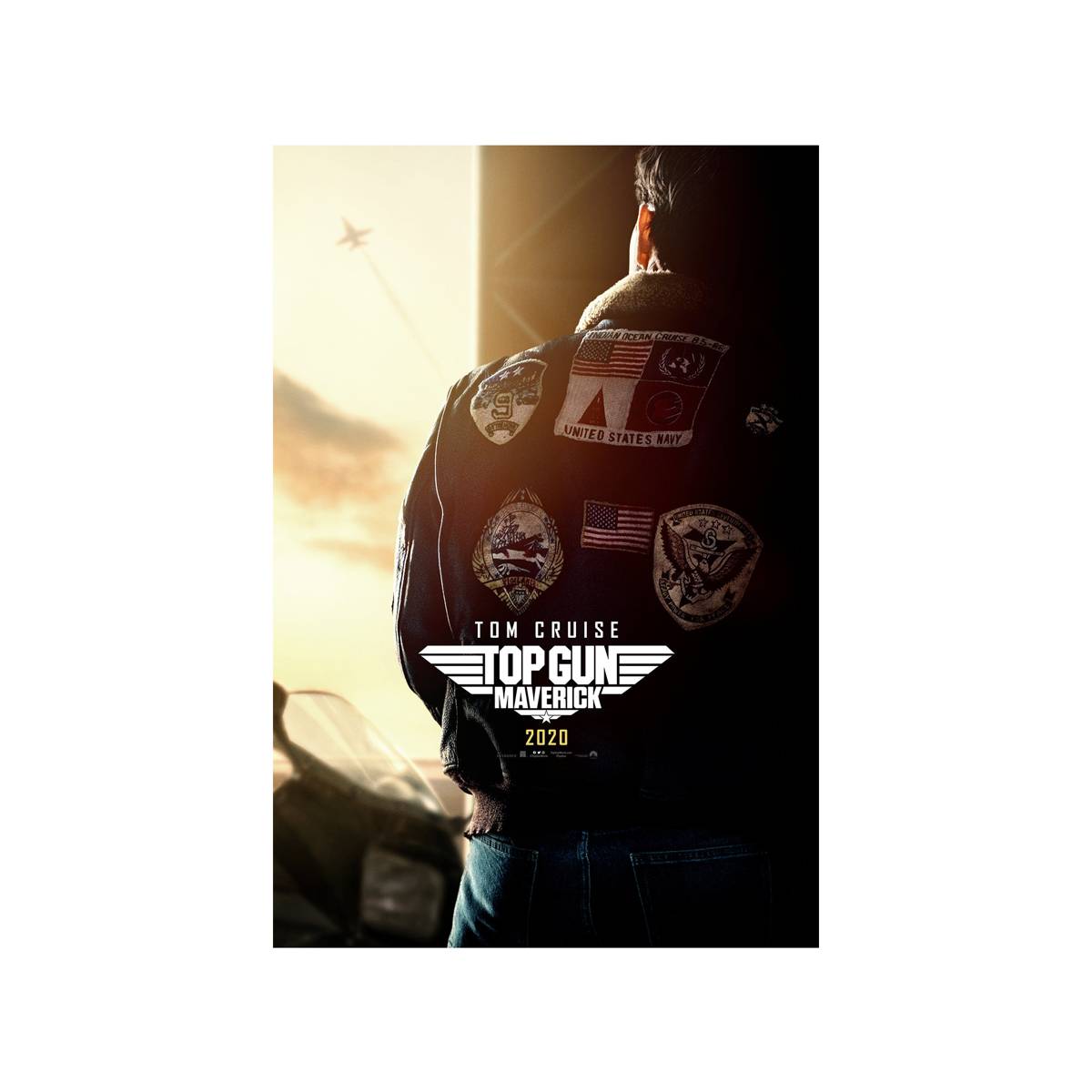 Top Gun: Maverick 2020 Movie Ver. 2 - Poster | Canvas Wall Art Print