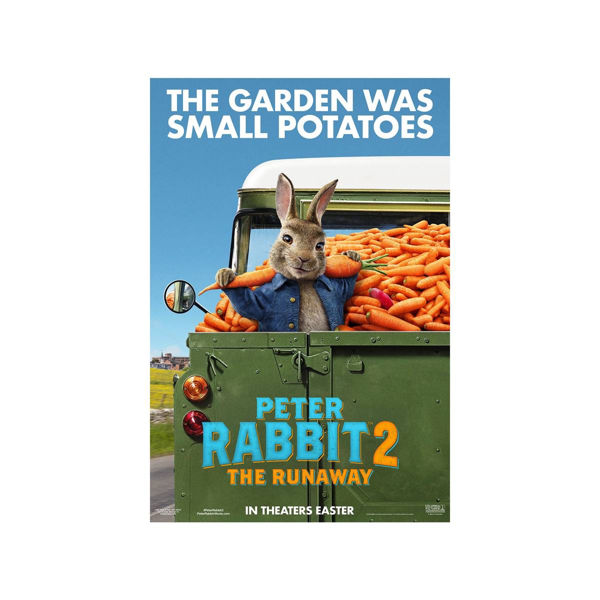Peter Rabbit 2: The Runaway 2020 Movie Ver. 1 - Poster | Canvas Wall Art Print