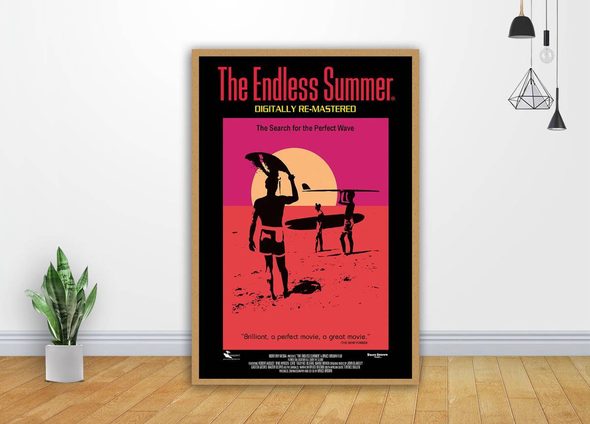The Endless Summer 1966 Movie Art - Poster | Canvas Wall Art Print