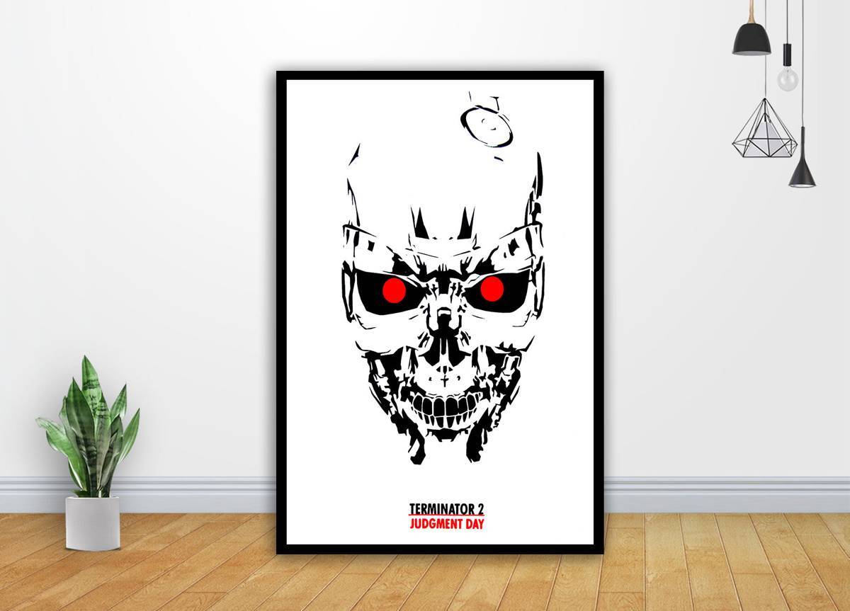 Terminator Painting Film Art - Poster | Canvas Wall Art Print