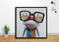 Frog Painting Art - Poster | Canvas Wall Art Print