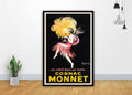 Cognac Monnet French Art - Poster | Canvas Wall Art Print