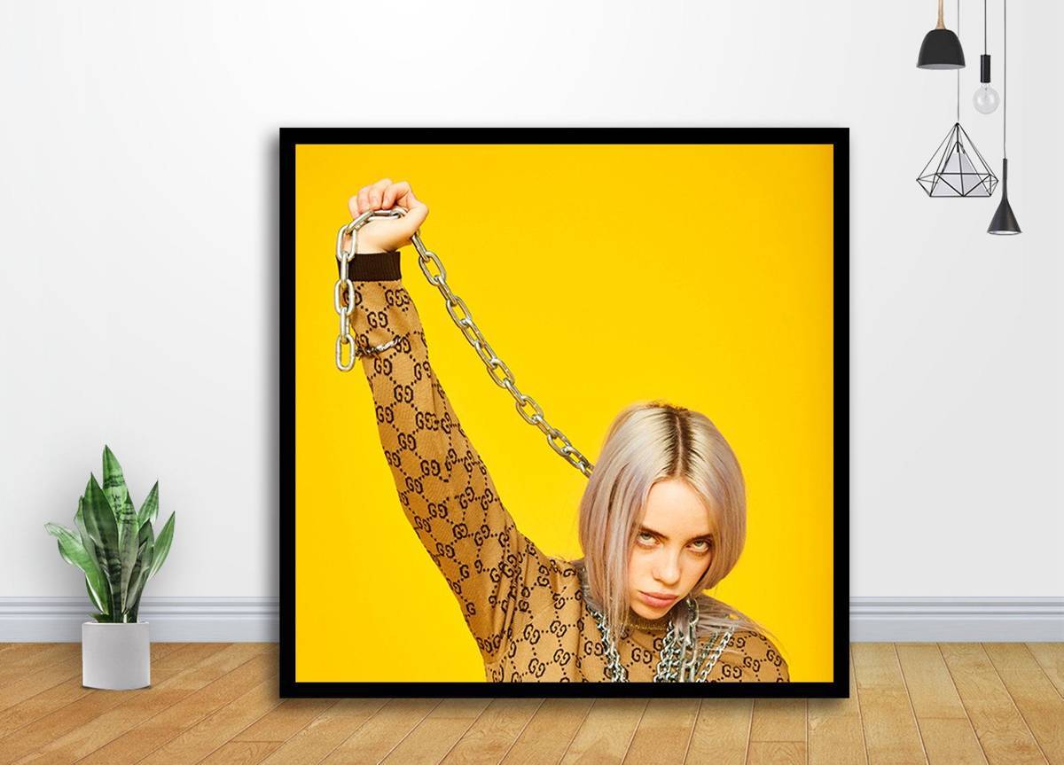 Billie Eilish Singer Star Art - Poster | Canvas Wall Art Print
