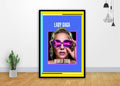 Lady Gaga - Joanne World Tour Art - Poster | Canvas Wall Art Print