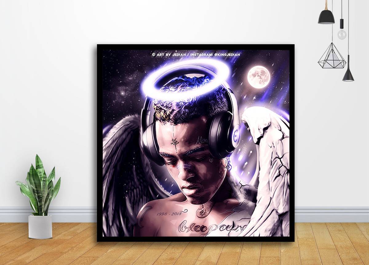 Xxxtentacion Hip Hop Art - Poster | Canvas Wall Art Print