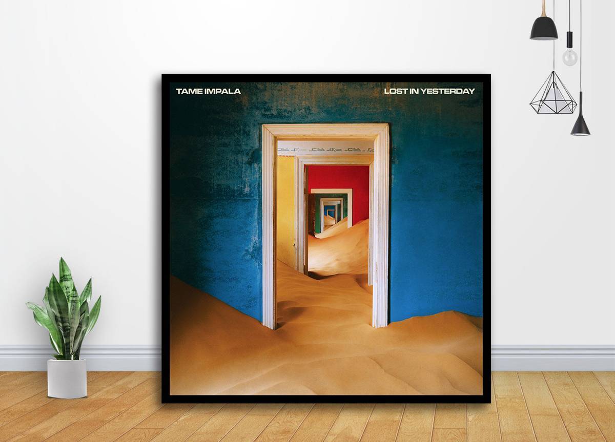 Tame Impala -The Slow Rush Music Album Cover Art - Poster | Canvas Wall Art Print
