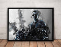 Terminator Print Terminator Wall Art - Poster | Canvas Wall Art Print