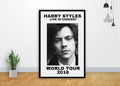 Harry Styles Live On Tour 2018 Art - Poster | Canvas Wall Art Print