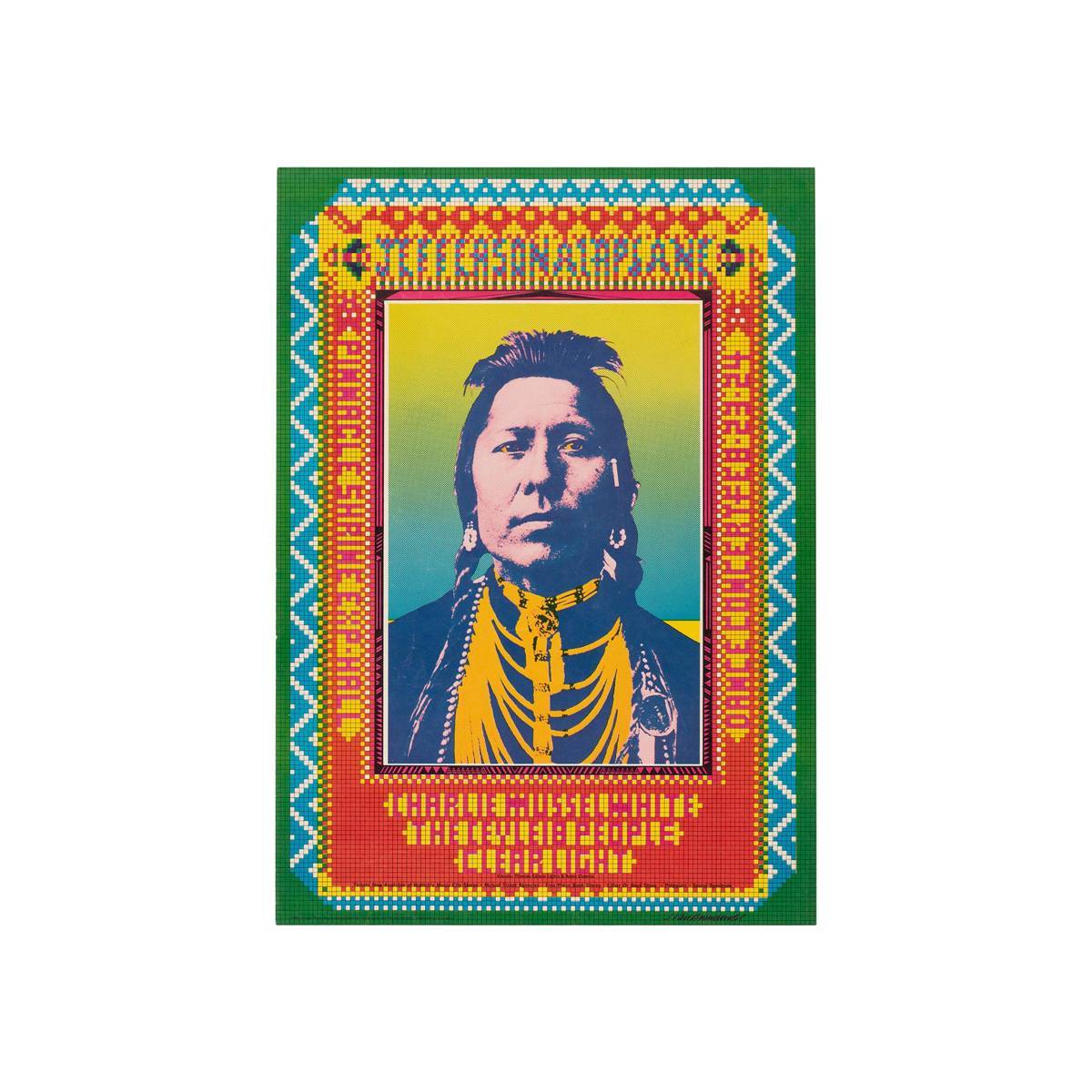 Jefferson Airplane, Charlie Musselwhite And Clear Light 1968 Concert - Poster | Canvas Wall Art Print