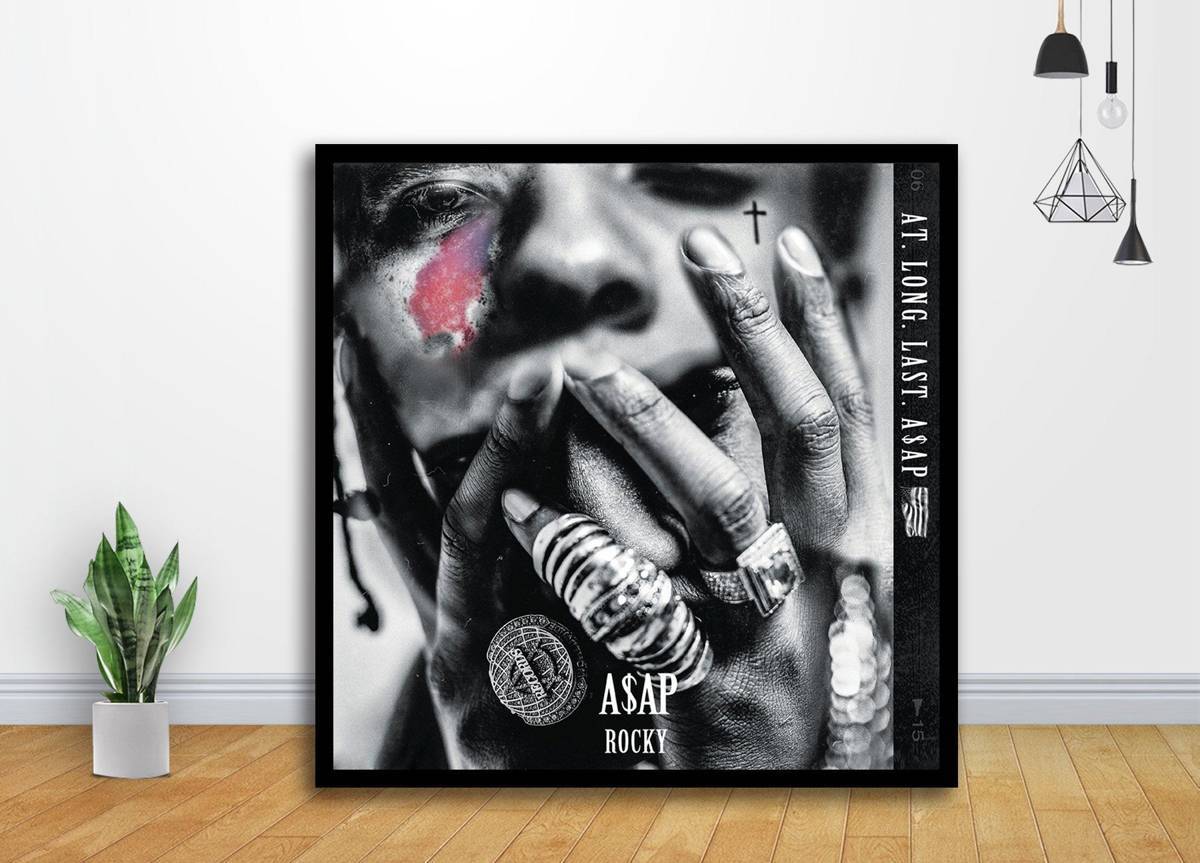 Asap Rocky At Long Last Music Album Cover Art - Poster | Canvas Wall Art Print