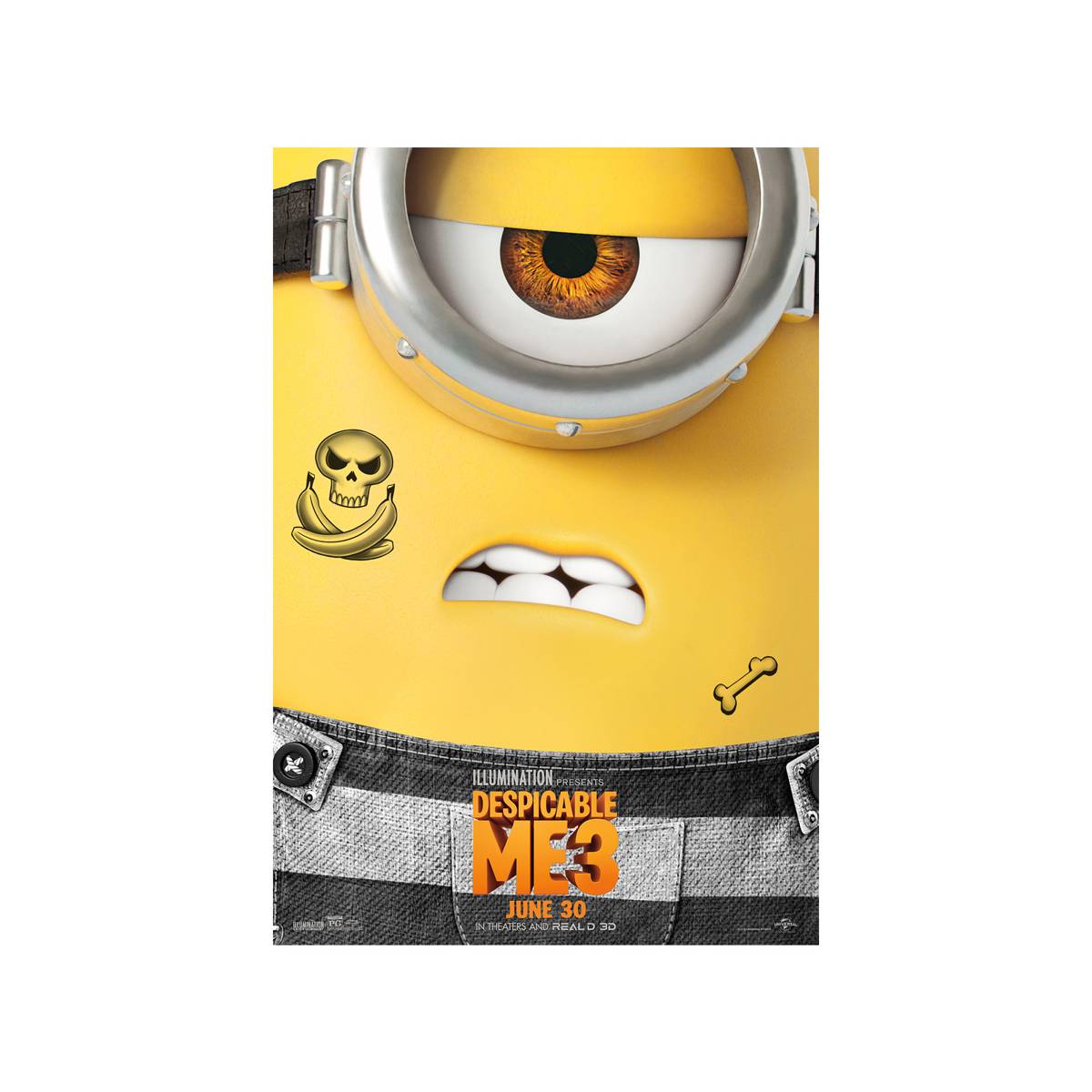 Despicable Me 3 2017 Movie Ver. 2 - Poster | Canvas Wall Art Print