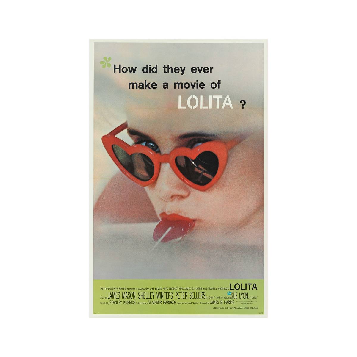 Lolita 1962 Movie Ver. 1 - Poster | Canvas Wall Art Print