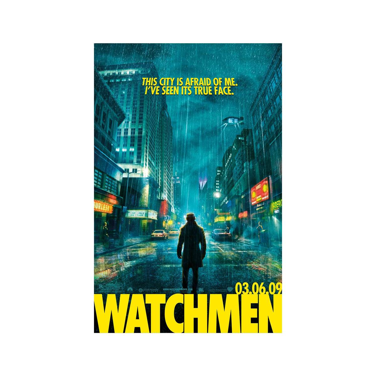 Watchmen 2009 Movie Ver. 2 - Poster | Canvas Wall Art Print