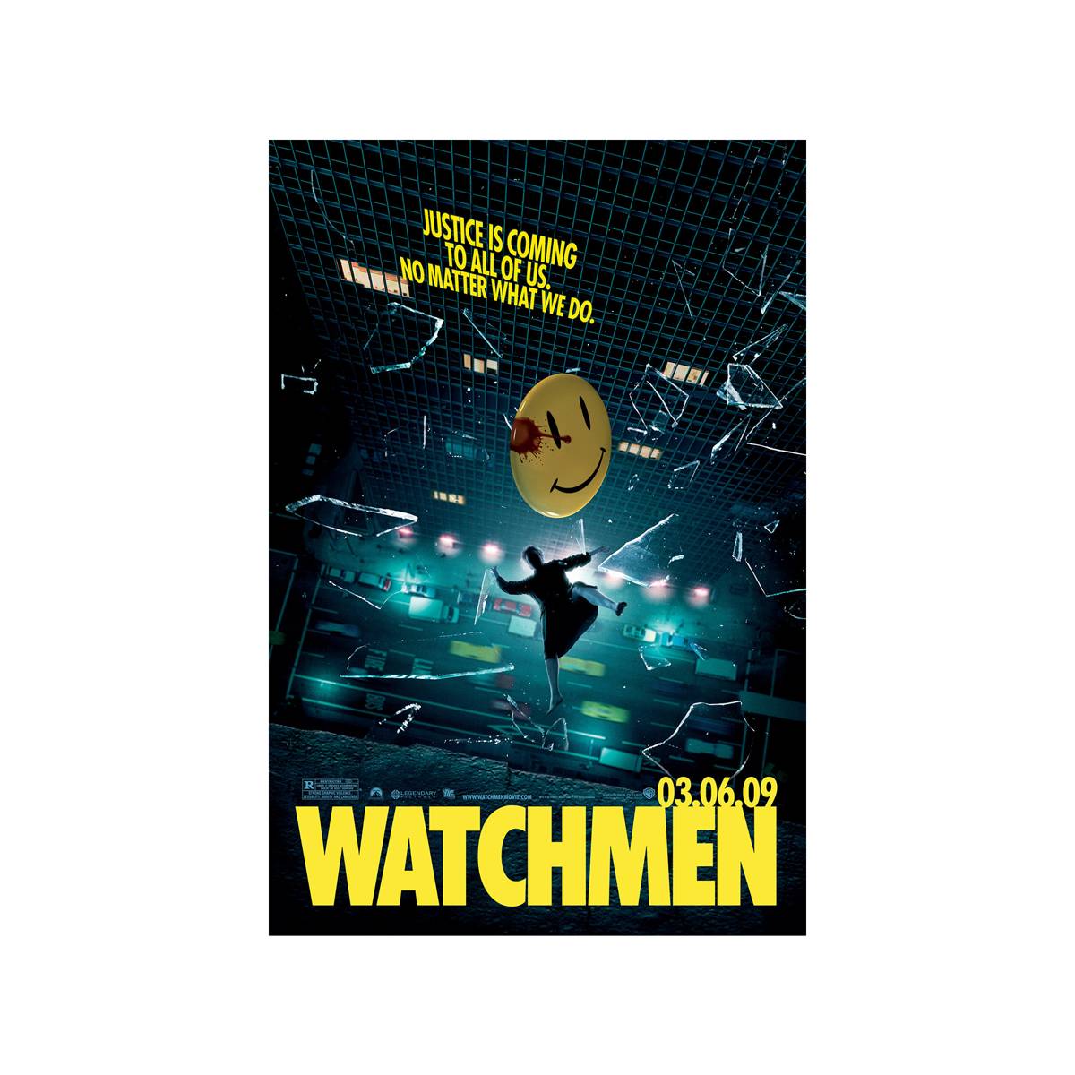 Watchmen 2009 Movie Ver. 3 - Poster | Canvas Wall Art Print