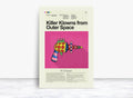 Killer Klowns From Outer Space Mid-Century Modern Inspired Print - Poster | Canvas Wall Art Print