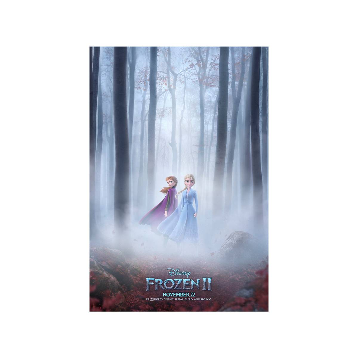 Frozen Ii 2019 Movie Ver. 2 - Poster | Canvas Wall Art Print