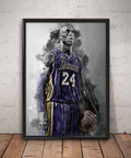 Kobe Bryant Print Kobe Bryant Wall Art - Poster | Canvas Wall Art Print