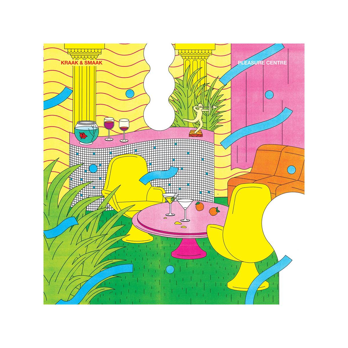 Kraak &amp;Amp; Smaak, Pleasure Centre 2019 Album Art - Poster | Canvas Wall Art Print