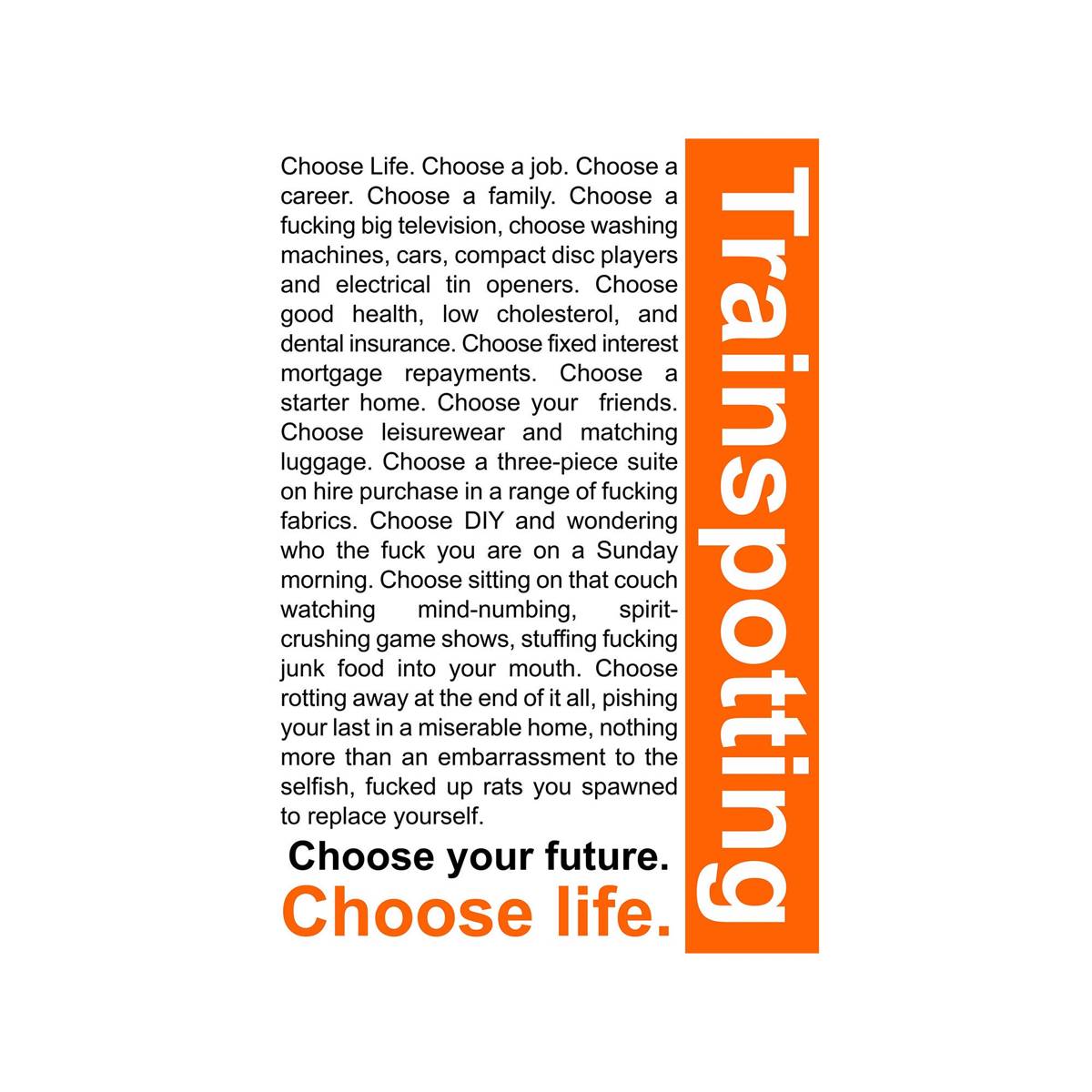 Trainspotting 1996 Movie Ver. 1 - Poster | Canvas Wall Art Print