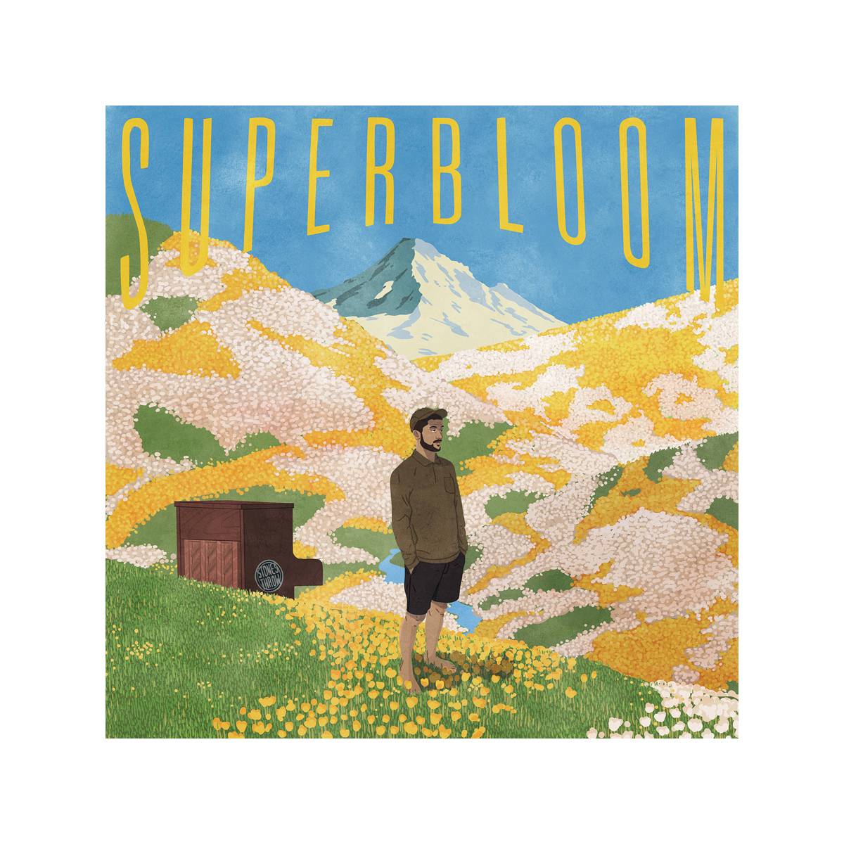 Kiefer, Superbloom 2019 Album Art - Poster | Canvas Wall Art Print