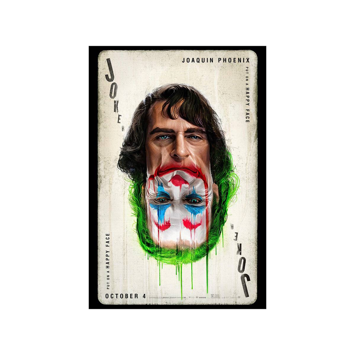 Joker 2019 Movier Ver. 3 - Poster | Canvas Wall Art Print
