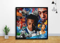 Xxxtentacion Hip Hop Music Album Cover Art - Poster | Canvas Wall Art Print