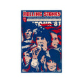 Rolling Stones 1981 Concert - Poster | Canvas Wall Art Print