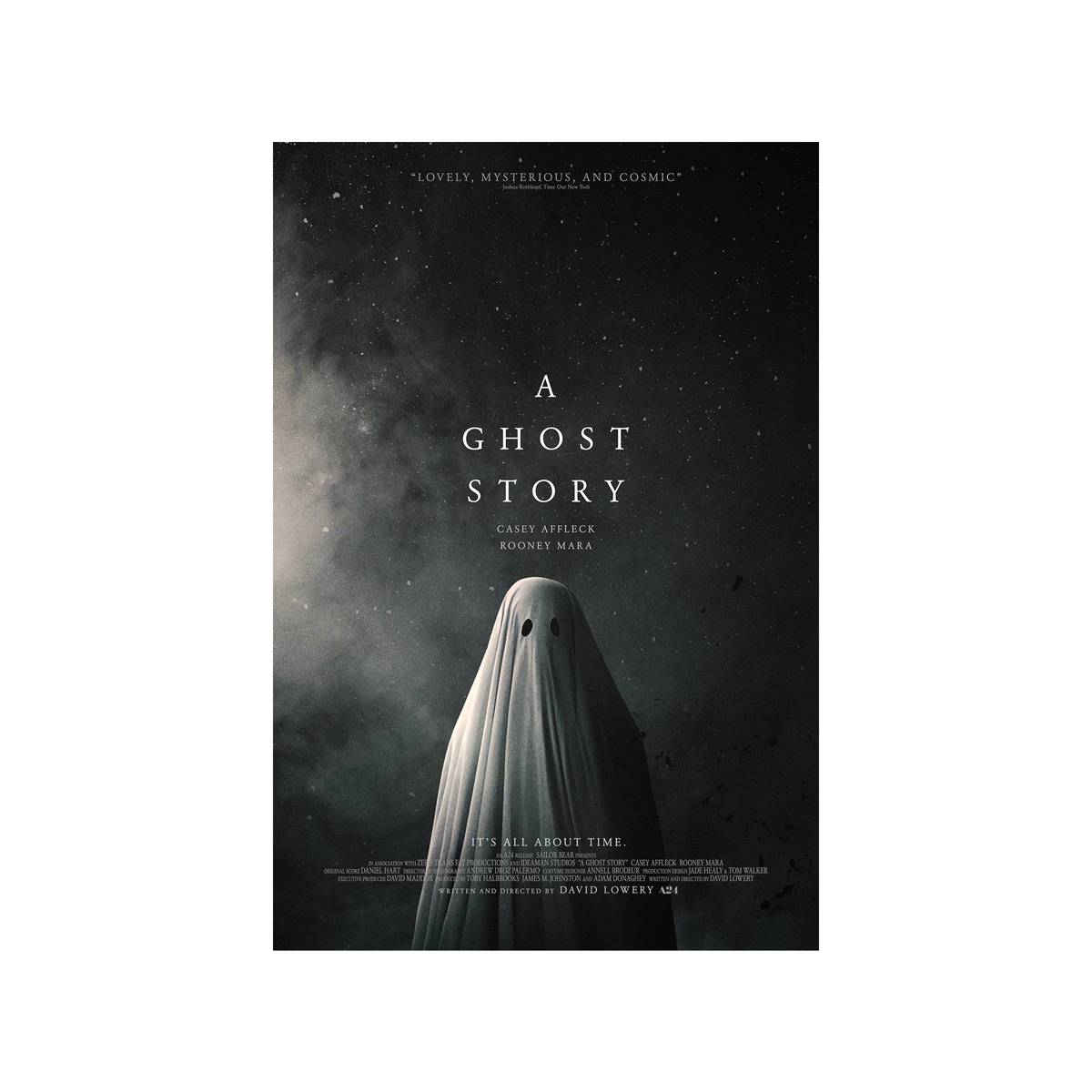 A Ghost Story 2017 Movie Ver. 1 - Poster | Canvas Wall Art Print