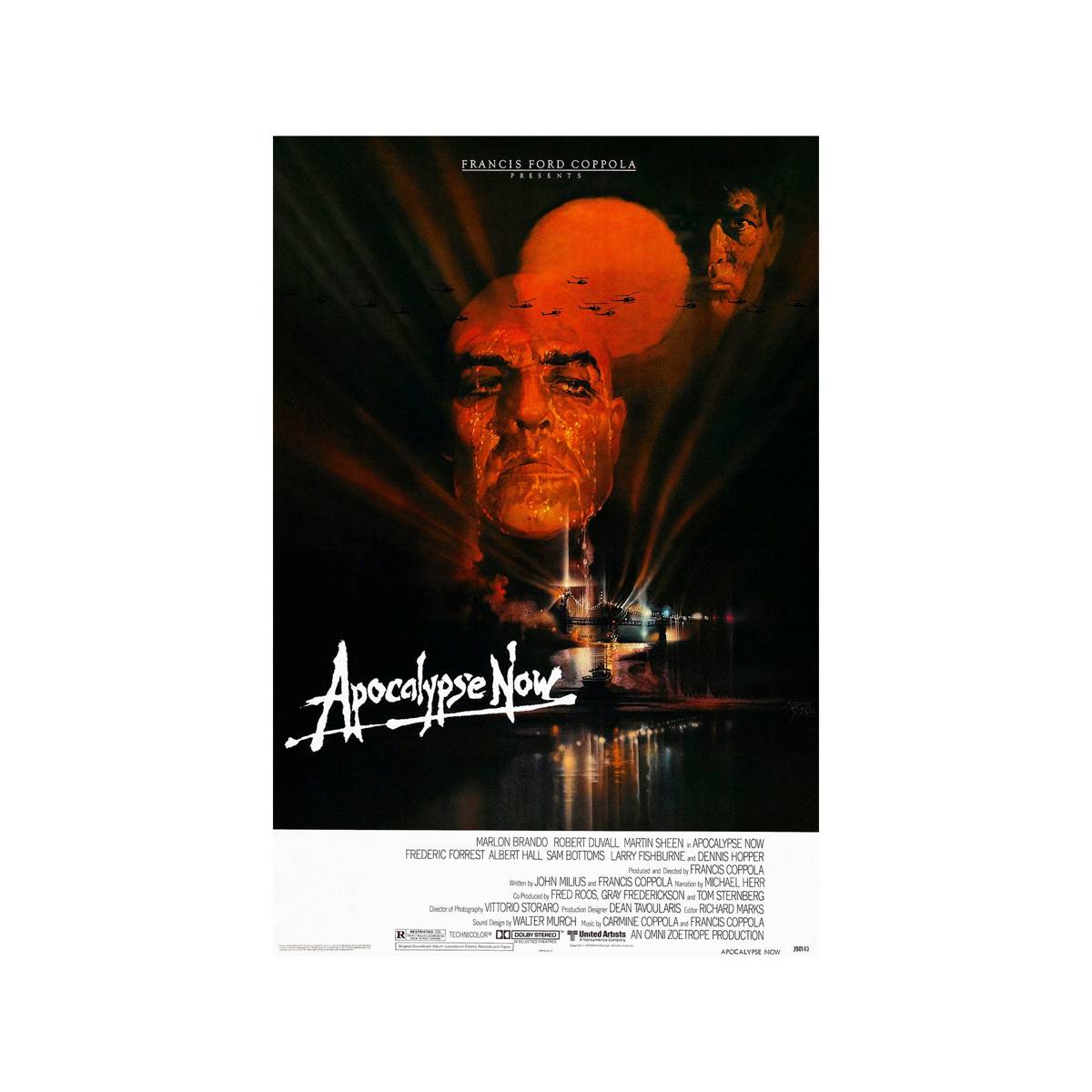 Apocalypse Now 1979 Movie Ver. 1 - Poster | Canvas Wall Art Print