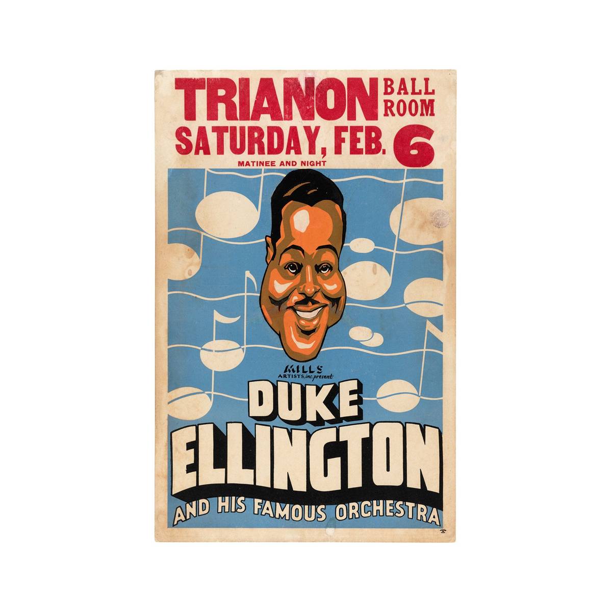 Duke Ellington 1937 Concert - Poster | Canvas Wall Art Print