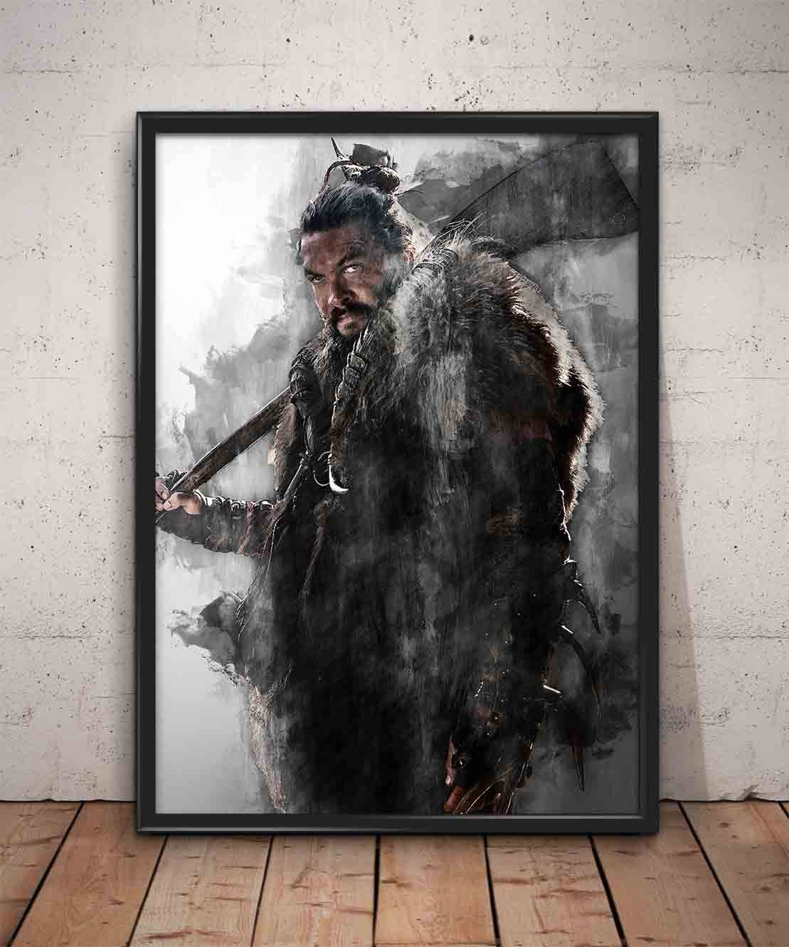 Baba Voss Print Baba Voss Jason Momoa Wall Art - Poster | Canvas Wall Art Print