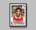 Thierry Henry Classic Card Panini Style - Poster | Canvas Wall Art Print