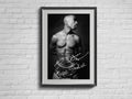 American Rapper Artist Print. Rap. Modern Wall Art. - Poster | Canvas Wall Art Print