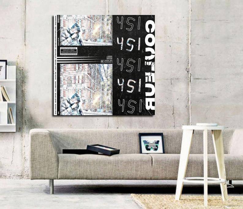 451 Couleur Album Art Print - Poster | Canvas Wall Art Print