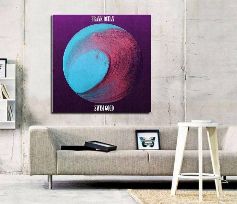 Frank Ocean Swim Good Album Art Print - Poster | Canvas Wall Art Print