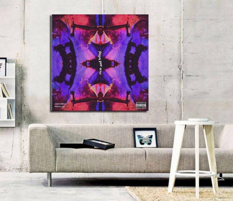 Juice Wrld Album Art Print - Poster | Canvas Wall Art Print
