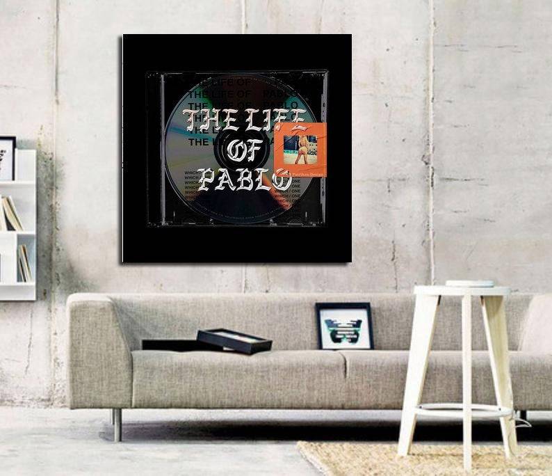 Kanye West The Life Of Pablo Album Art Print - Poster | Canvas Wall Art Print