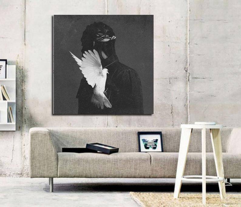 Pusha T King Push Album Art Print - Poster | Canvas Wall Art Print