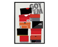 Sneaker Box Poster, Hypebeast Poster, Kicks Poster, Urban Wall Art, Graffiti Wall Art, Streetwear Posters, Sneaker Art - Poster | Canvas Wall Art Print
