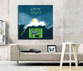 Kanye West I Hate Being Bi-Polar Its Awesome Album Art Print - Poster | Canvas Wall Art Print