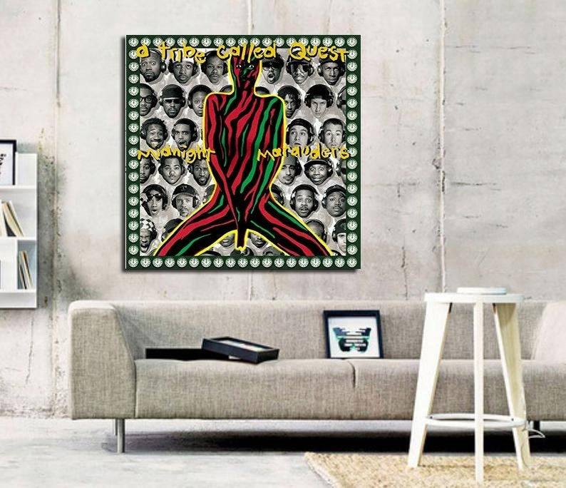 A Tribe Called Quest Midnight Marauders Album Art Print - Poster | Canvas Wall Art Print