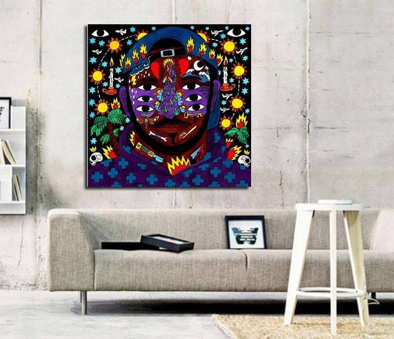 Kaytranada 99.9% Album Art Print - Poster | Canvas Wall Art Print