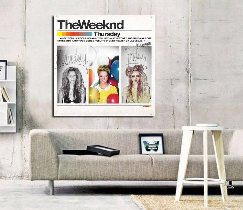 The Week - Thursda Music Album Art Print - Poster | Canvas Wall Art Print