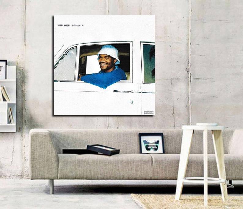 Brockhampton Band Saturation Album Art Print - Poster | Canvas Wall Art Print