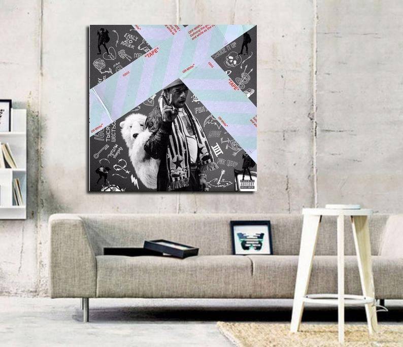 Lil Uzi Vert Luv Is Rage Album Art Print - Poster | Canvas Wall Art Print