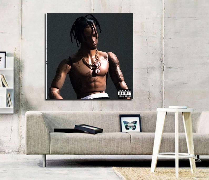 Travis Scott Rodeo Album Art Print - Poster | Canvas Wall Art Print