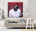 Kendrick Lamar Damn Album Art Print - Poster | Canvas Wall Art Print