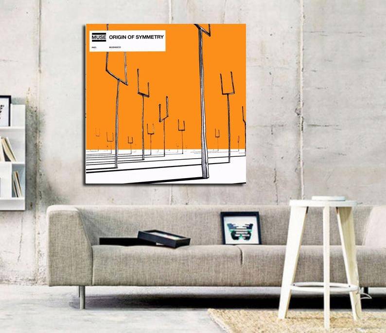 Muse Origin Of Symmetry Album Art Print - Poster | Canvas Wall Art Print